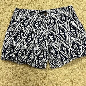 Cynthia Rowley blue okay shorts size 8